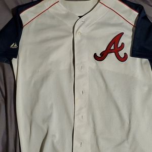 Atlanta Braves genuine baseball jersey.